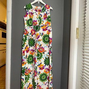 Colorful, Floral Print Jumpsuit | Plus Size 16